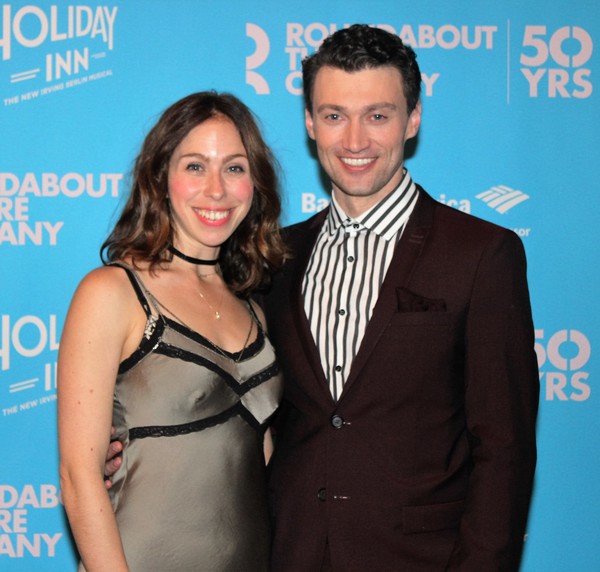Photo Coverage: HOLIDAY INN Cast Parties Like It's Christmas on Opening Night! Image