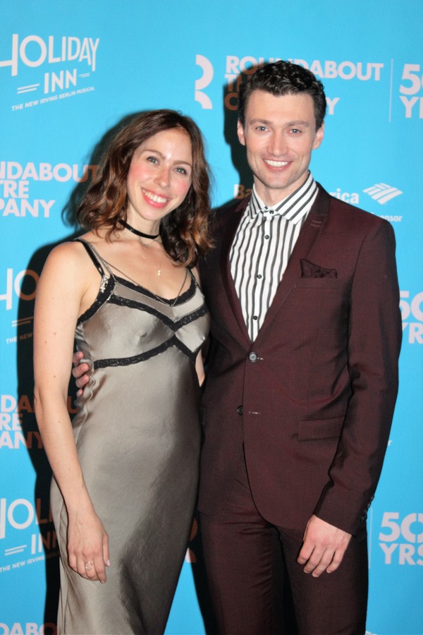 Photo Coverage: HOLIDAY INN Cast Parties Like It's Christmas on Opening Night! Image