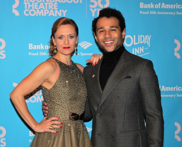 Photo Coverage: HOLIDAY INN Cast Parties Like It's Christmas on Opening Night! Image