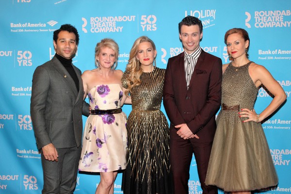 Photo Coverage: HOLIDAY INN Cast Parties Like It's Christmas on Opening Night! Image