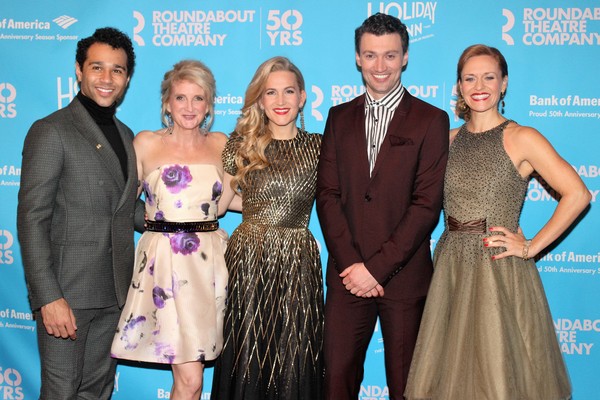 Photo Coverage: HOLIDAY INN Cast Parties Like It's Christmas on Opening Night! Image