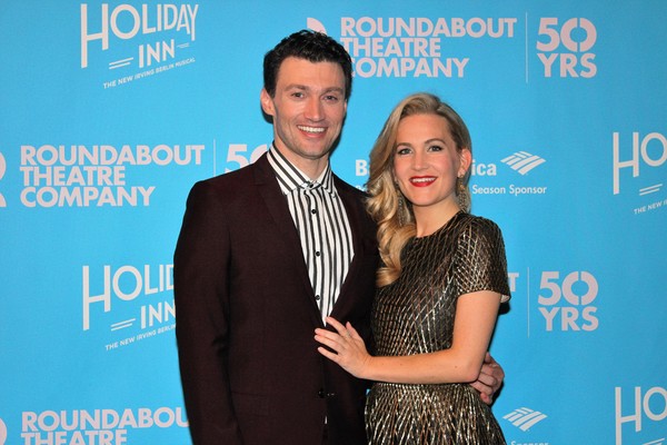 Photo Coverage: HOLIDAY INN Cast Parties Like It's Christmas on Opening Night! Image