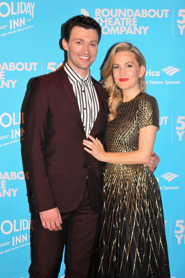 Photo Coverage: HOLIDAY INN Cast Parties Like It's Christmas on Opening Night! Image