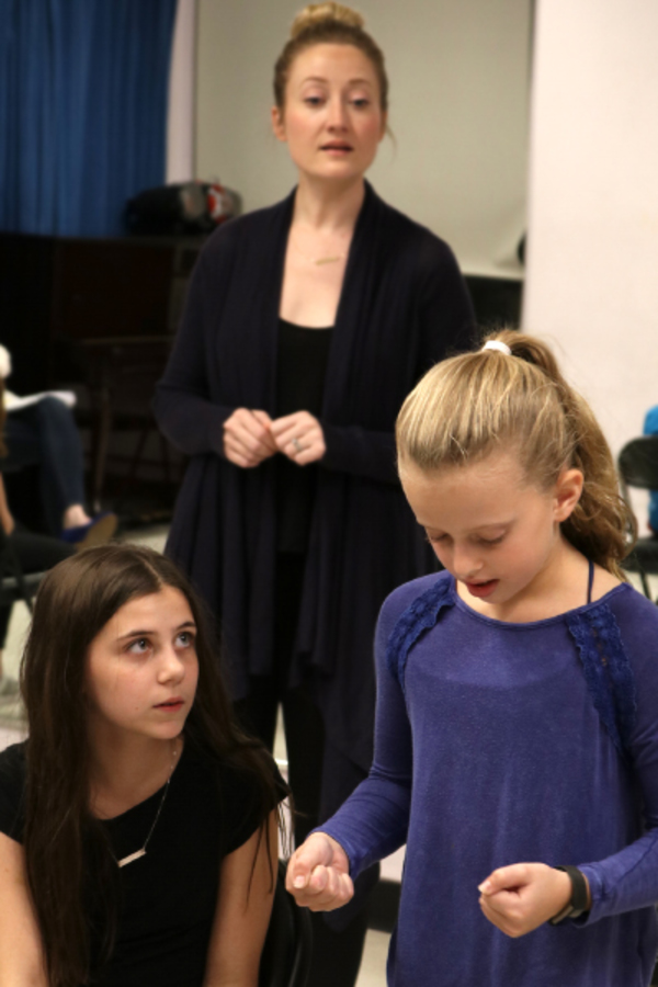 Photo Flash: KOTA Productions' THE HUNDRED DRESSES in Rehearsal Image