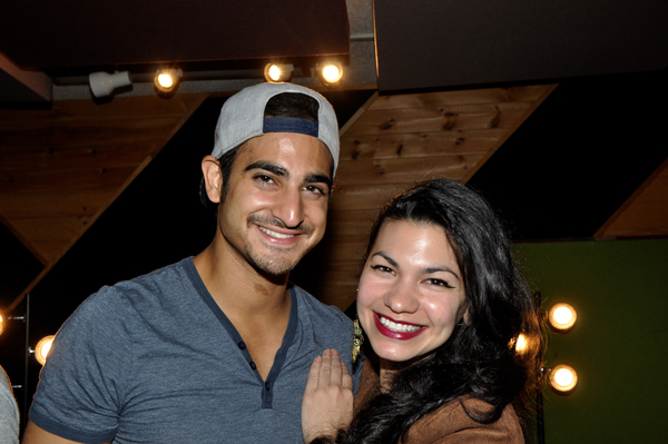 Exclusive Photo Coverage: ALADDIN Cast Get In the Holiday Spirit for Carols For A Cure Image