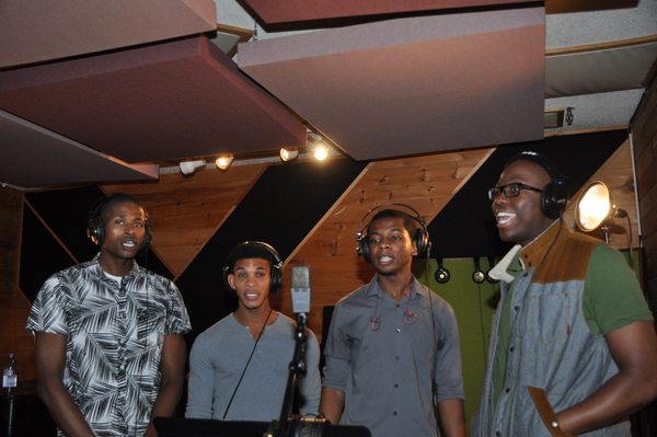 Exclusive Photo Coverage: THE LION KING Cast Records for Carols For A Cure Image