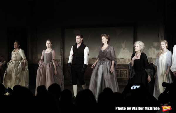 Photo Coverage: LES LIAISONS DANGEREUSES Cast Take First Preview Bows on Broadway Image