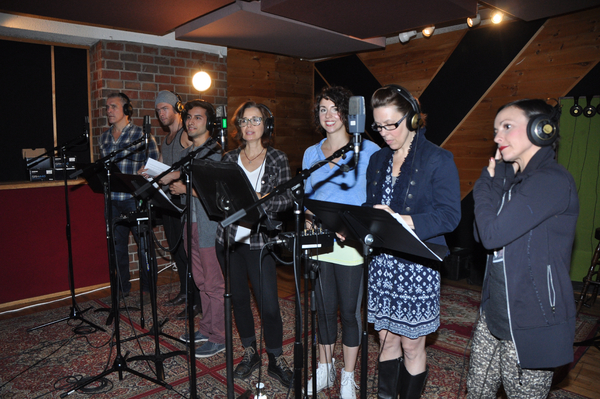 Exclusive Photo Coverage: AT THIS PERFORMANCE Records Track for Carols For A Cure Image