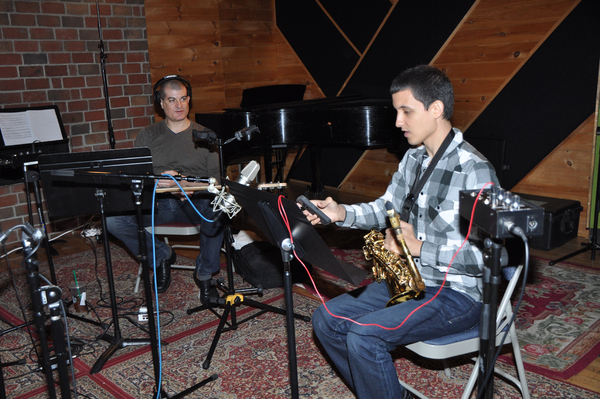 Exclusive Photo Coverage: AT THIS PERFORMANCE Records Track for Carols For A Cure Image