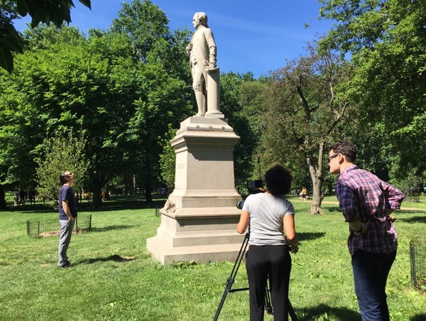 Photo Flash: All-New Images from PBS Documentary HAMILTON'S AMERICA, Premiering 10/21 Image