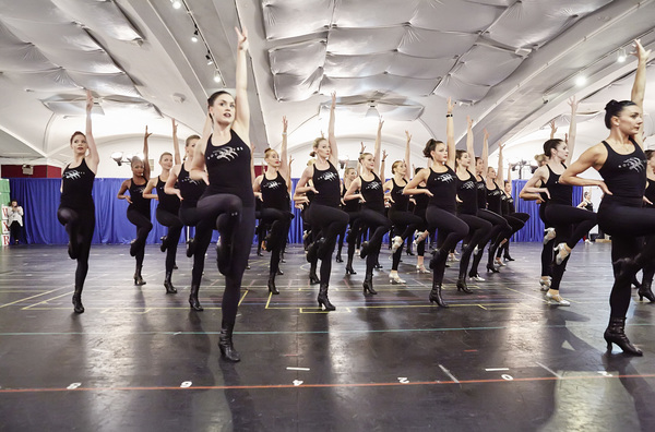 Photo Flash: The Rockettes Kick Off Rehearsals for the 2016 CHRISTMAS SPECTACULAR at Radio City Image