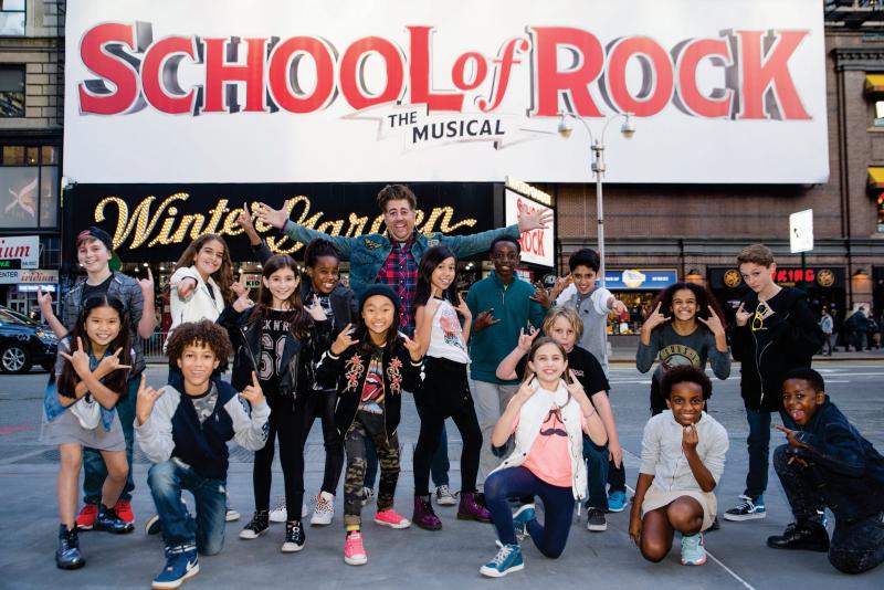 Eric Petersen Joins New Class at SCHOOL OF ROCK Tonight! Image