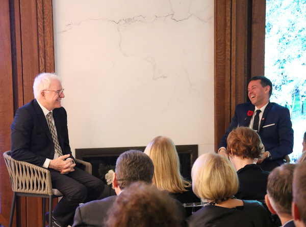 Photo Flash: BRIGHT STAR's Steve Martin, Andrew Lippa and More Take Part in DGF Salon Image