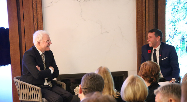 Photo Flash: BRIGHT STAR's Steve Martin, Andrew Lippa and More Take Part in DGF Salon Image