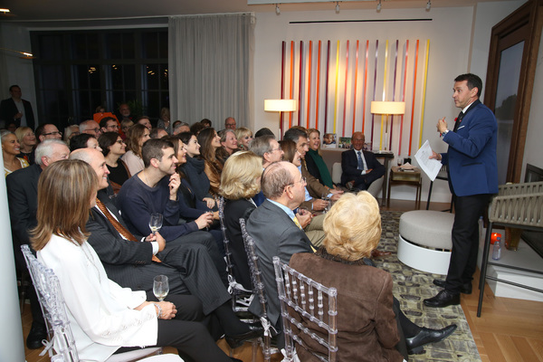 Photo Flash: BRIGHT STAR's Steve Martin, Andrew Lippa and More Take Part in DGF Salon Image