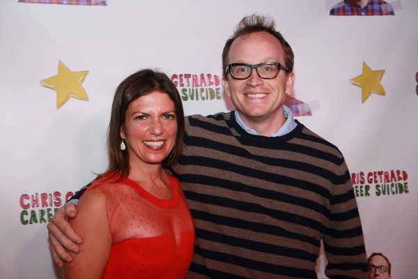 Photo Flash: Chris Gethard Celebrates 'CAREER SUICIDE' Opening Off-Broadway Image
