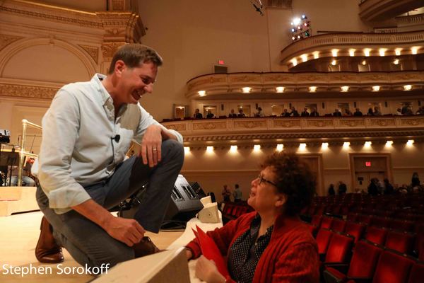 Photo Coverage: Colin Donnell, Laura Osnes & Nathan Gunn Rehearse to Kick Off The New York Pops Season with Lerner & Loewe Image