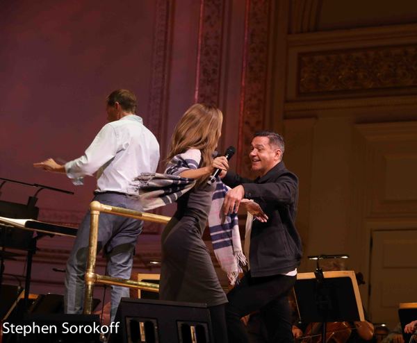 Photo Coverage: Colin Donnell, Laura Osnes & Nathan Gunn Rehearse to Kick Off The New York Pops Season with Lerner & Loewe Image