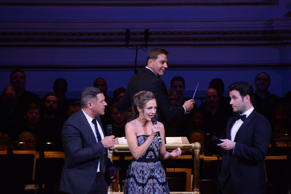 Nathan Gunn, Laura Osnes, Steven Reineke and Colin Donnell Photo