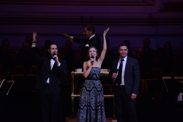 Nathan Gunn, Laura Osnes, Steven Reineke and Colin Donnell Photo