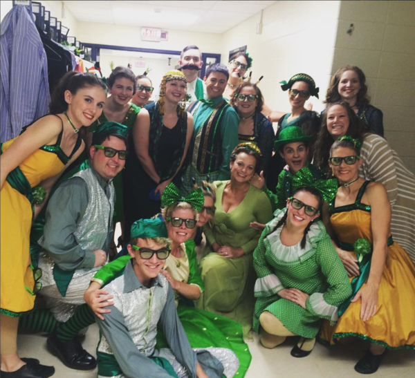 Photo Flash: A Two-Show Day in WICKED's Emerald City, SOMETHING ROTTEN Gets Something Sweet, and More Saturday Intermission Pics! 