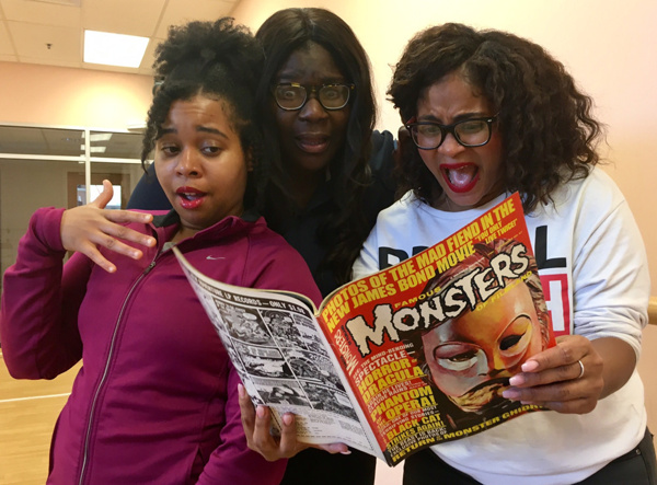 Photo Flash: LITTLE SHOP OF HORRORS at Dante Hall Theater: Behind the Scenes! 