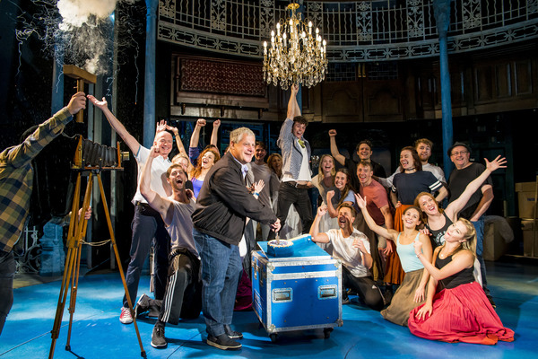 Photo Flash: Cast of HALF A SIXPENCE Surprises Sir Cameron Mackintosh on Birthday Image