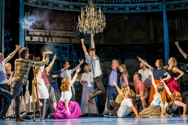 Photo Flash: Cast of HALF A SIXPENCE Surprises Sir Cameron Mackintosh on Birthday Image