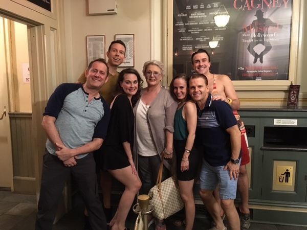 Photo Flash: Tommy Tune, Lucie Arnaz, Bob Costas and More Visit CAGNEY 