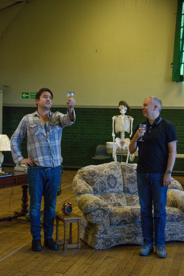 Photo Flash: In Rehearsal with DEAD FUNNY 