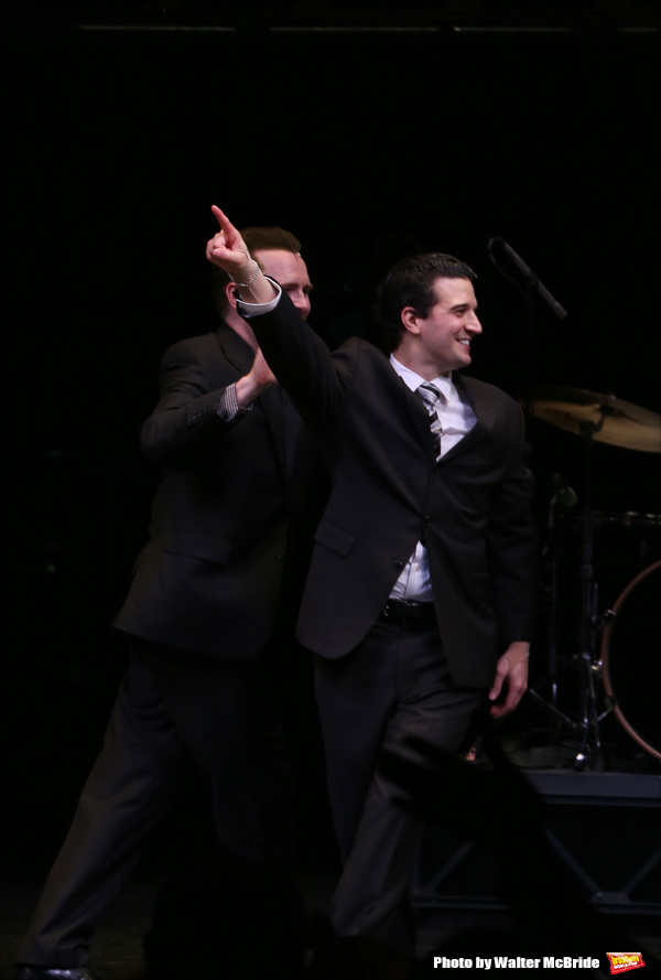 Photo Coverage: He's Too Good to Be True... Mark Ballas Takes First Broadway Bows in JERSEY BOYS! Image