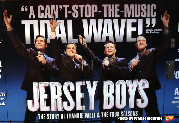 Photo Coverage: He's Too Good to Be True... Mark Ballas Takes First Broadway Bows in JERSEY BOYS! Image