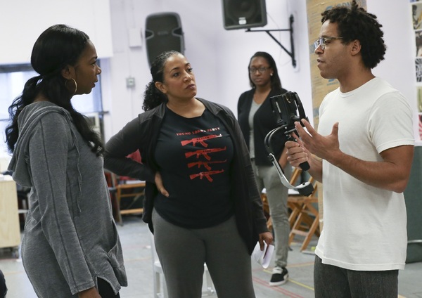 Photo Flash: In Rehearsal for PARTY PEOPLE at The Public Theater Image