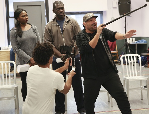 Photo Flash: In Rehearsal for PARTY PEOPLE at The Public Theater Image
