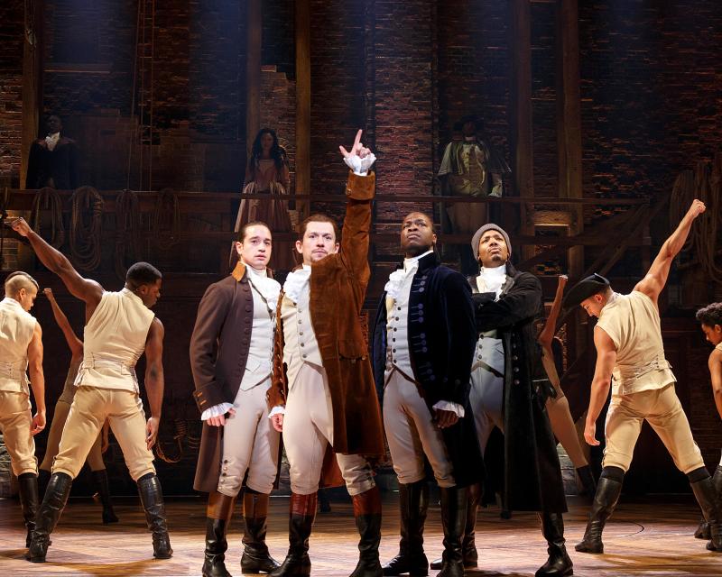 Photo Flash: HAMILTON Takes Its Shot in Chicago- First Look! Image