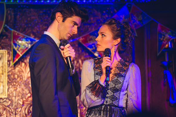 Drew Gehling and Laura Osnes
 Photo