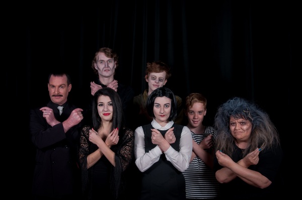Photo Flash: Dark Psychic Productions Presents THE ADDAMS FAMILY at the Phoenix Theatre Image