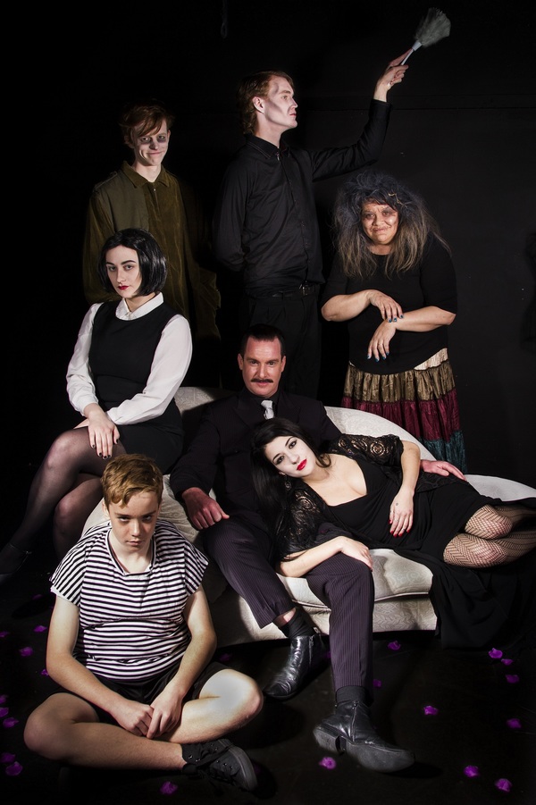 Photo Flash: Dark Psychic Productions Presents THE ADDAMS FAMILY at the Phoenix Theatre Image