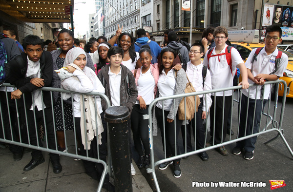 Photo Coverage: #EduHam Takes Over at HAMILTON with Gilder Lehman Institute's American History Education Matinee Image