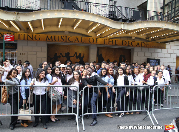 Photo Coverage: #EduHam Takes Over at HAMILTON with Gilder Lehman Institute's American History Education Matinee Image