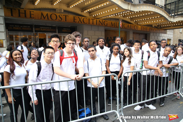 Photo Coverage: #EduHam Takes Over at HAMILTON with Gilder Lehman Institute's American History Education Matinee Image