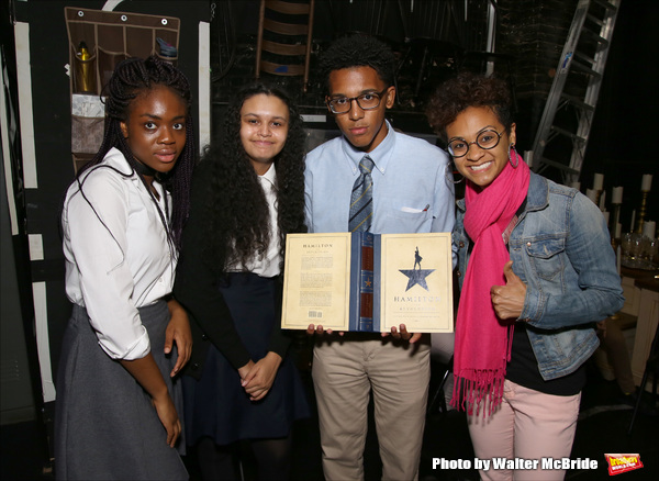 Photo Coverage: #EduHam Takes Over at HAMILTON with Gilder Lehman Institute's American History Education Matinee Image