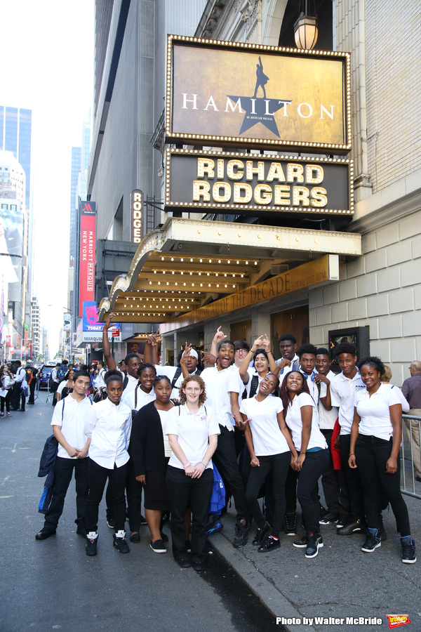Photo Coverage: #EduHam Takes Over at HAMILTON with Gilder Lehman Institute's American History Education Matinee Image