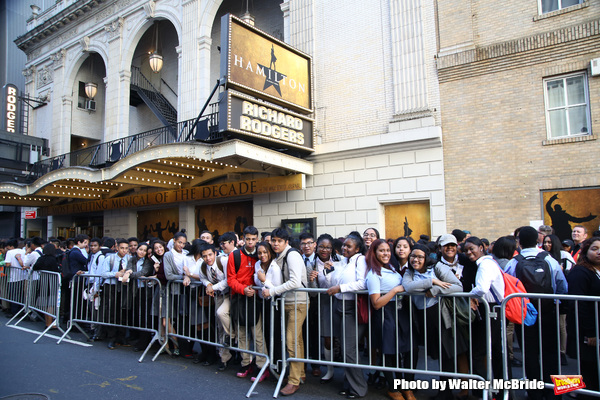Photo Coverage: #EduHam Takes Over at HAMILTON with Gilder Lehman Institute's American History Education Matinee Image