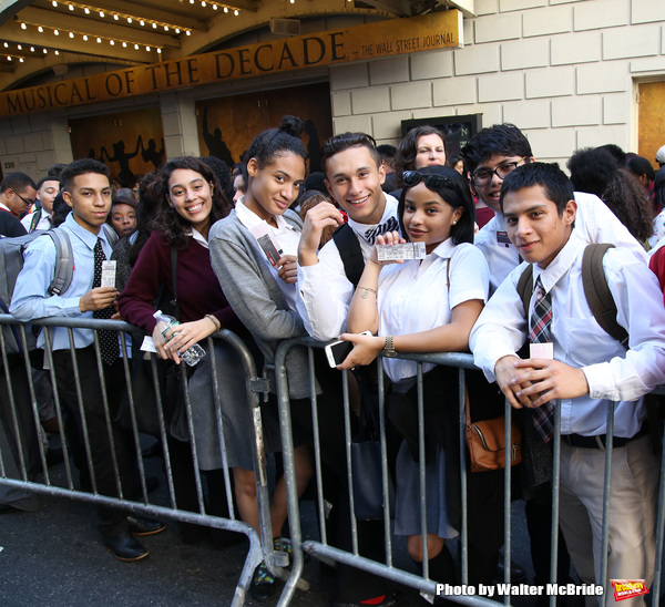 Photo Coverage: #EduHam Takes Over at HAMILTON with Gilder Lehman Institute's American History Education Matinee Image