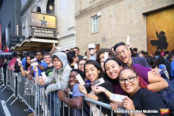 Photo Coverage: #EduHam Takes Over at HAMILTON with Gilder Lehman Institute's American History Education Matinee Image
