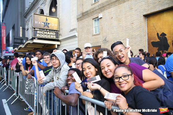 Photo Coverage: #EduHam Takes Over at HAMILTON with Gilder Lehman Institute's American History Education Matinee Image