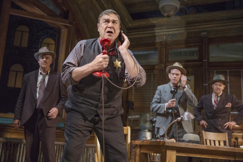 Review: Nathan Lane and John Slattery Lead A Raucously Funny Revival Of THE FRONT PAGE Image
