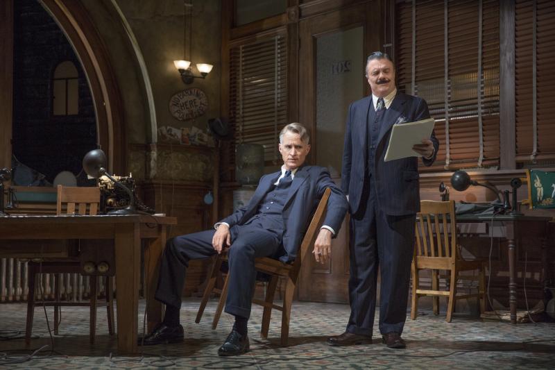 Review: Nathan Lane and John Slattery Lead A Raucously Funny Revival Of THE FRONT PAGE Image