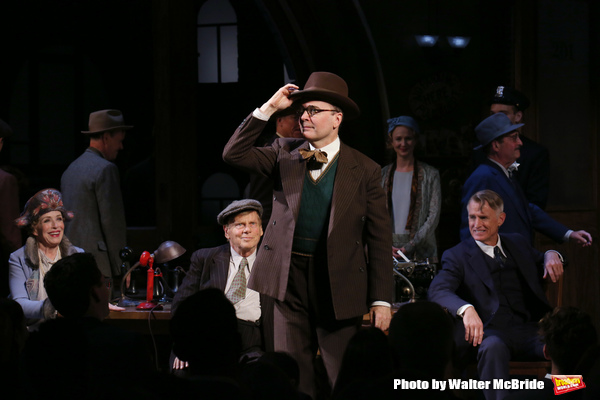 Photo Coverage: THE FRONT PAGE Company Takes Opening Night Bows! Image